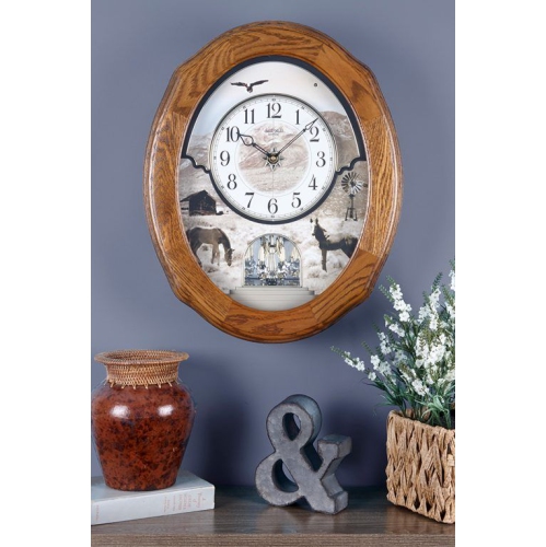 Joyful Prairie Clock