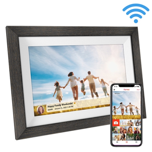 10.1 Inch WiFi Digital Picture Frame,IPS HD Cloud Smart Digital Photo Frame 32G,Share Photo Video via Frameo APP