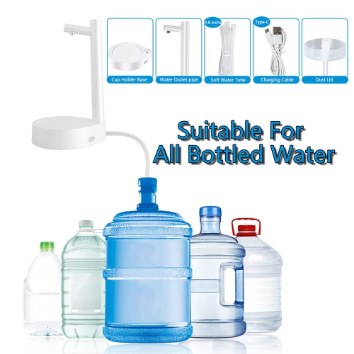 Portable Desktop Water Dispenser Electric Drinking Water Pump USB Rechargeable Automatic Kettle Water Dispenser