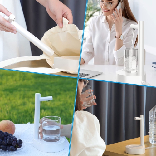 Portable Desktop Water Dispenser Electric Drinking Water Pump USB Rechargeable Automatic Kettle Water Dispenser