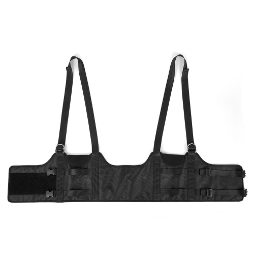 Back Stretcher Belt Lumbar Traction Spinal Decompression Belt Harness Back Stretch Device Pain Relief Back Belt(Size M)