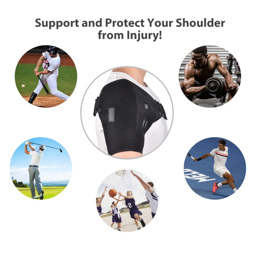 Electric Heating Shoulder Strap Hot Compress Shoulder Heat Therapy Pad Shoulder Back Breathable Strap