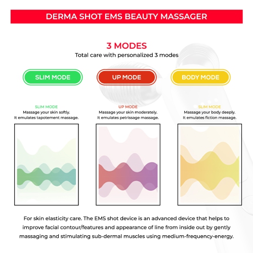 Electric EMS Microcurrent Beauty Introducer Facial Firming Lifting Roller Double Ball V Face Slimming Massager