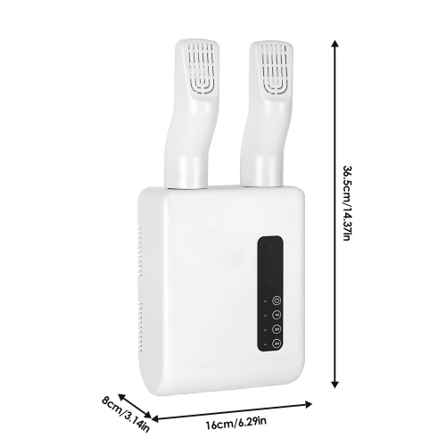 Séchoir à chaussures électriques , Cuire gants de séchage Machine de stérilisation Bottes Drier Protecteur de pied Déodorant Désodorisant pour