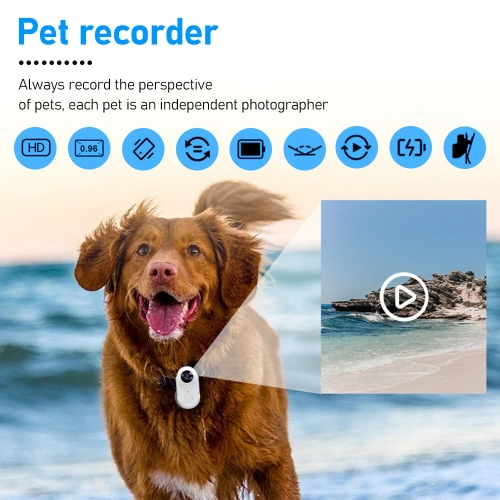 1080P thumb camera sports DV pet outdoor portable cycling pocket sports camera driving recorder - WIFI model + HD black thumb camera