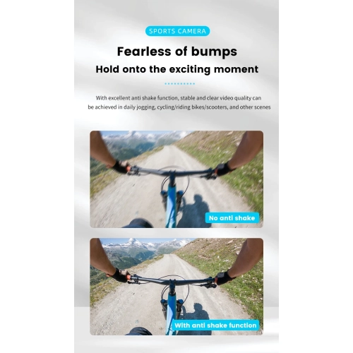 1080P Thumb Camera Sports DV Pet Outdoor Portable Cycling Pocket Sports Camera Driving Recorder - Black