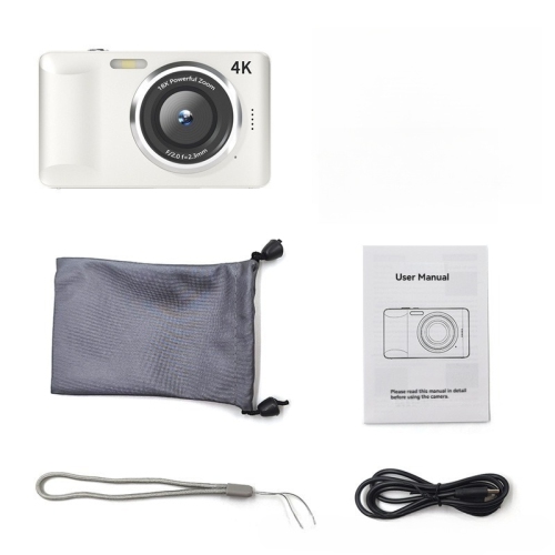 FC001 Appareil photo numérique miniature 48 Mpx Appareil photo reflex numérique portatif 2,8 pouces Écran IPS 4K Fonction d'enregistrement