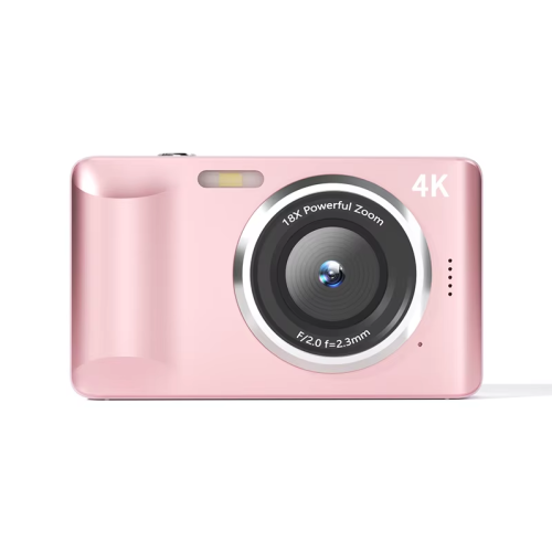 FC001 48&nbsp;Mpx mini appareil photo numérique reflex numérique portatif écran IPS 2,8 pouces 4K fonction d'enregistrement CMOS - Carte mémoire 64G
