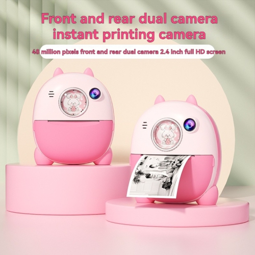 Instant camera HD video and photo dual camera instant printing with paper children's camera