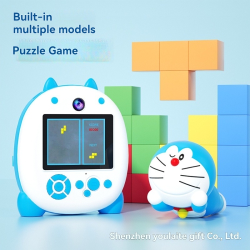 Doraemon Print Camera Birthday Gift Polaroid Camera HD Dual Camera Print Camera