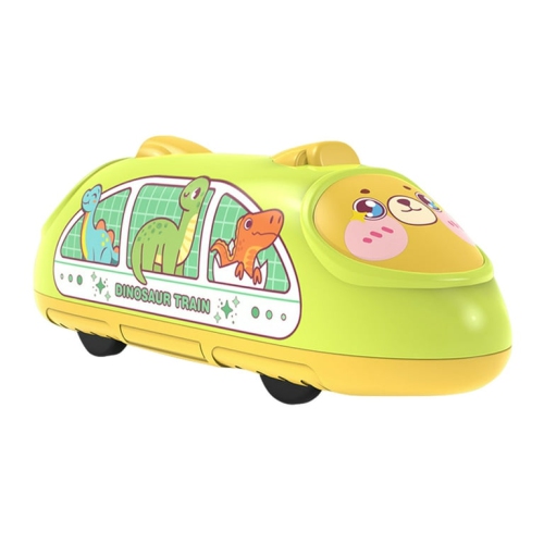 GREEN SCENIC  Children's Inertia Pull-Back Car Toy - Two-Way High-Speed Train Model