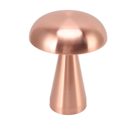 Elegant Rechargeable Mushroom Table Lamp – Touch Dimmer, Warm/White/Neutral Light, Portable for Bedside, Desk & Mood Lighting