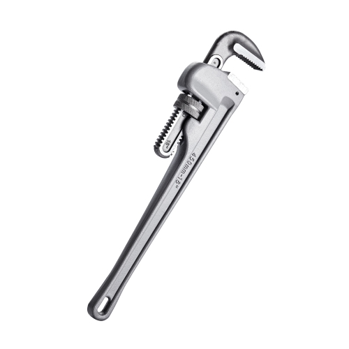 VEVOR 3-Piece Pipe Wrench Set, 10" 14" 18" Aluminum Straight Pipe Wrench, Adjustable Plumbing Wrench, with High Strength Jaw and Ergonomic Handle,