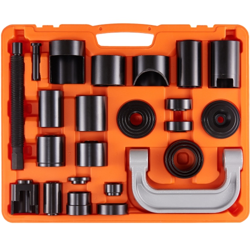 VEVOR  25 PCs Ball Joint Press Kit, Tool Kit, C-Press Ball Joint Remove And Install Tools, for Most 2Wd And 4Wd Cars, Heavy Duty Ball Joint Repair