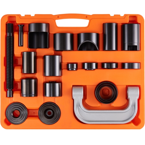 VEVOR  21 PCs Ball Joint Press Kit, Tool Kit, C-Press Ball Joint Remove And Install Tools, for Most 2Wd And 4Wd Cars, Heavy Duty Ball Joint Repair