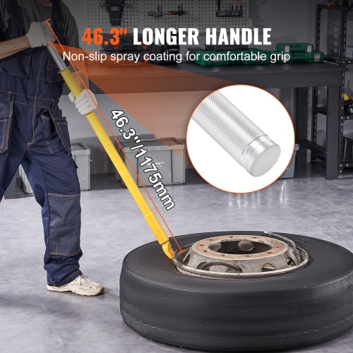 VEVOR Tire Bead Breaker Slide Hammer, 46.3" Length Heavy Duty Steel Tire Bead Breaker, Portable Tire Changing Sliding Impact for Car Truck Trailer