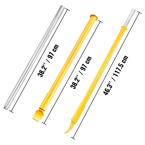 VEVOR Tire Bead Breaker Slide Hammer, 46.3" Length Heavy Duty Steel Tire Bead Breaker, Portable Tire Changing Sliding Impact for Car Truck Trailer