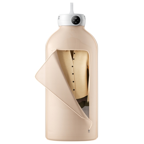 VEVOR 600W Portable Clothes Dryer, Clothes Dryer with Dryer Bag, PTC Heating & LED Display, Foldable Mini Dryer with 5-H Timer for Apartments, Dorms,