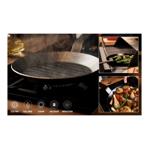 ZWILLING Forge 28 cm / 11 inch Carbon Steel Frying Pan