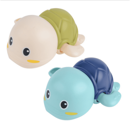 Baby bath toys, suitable for 1 year old kids, toddler toys, chain up swimming turtle toys, floating baby pool bathtub toys