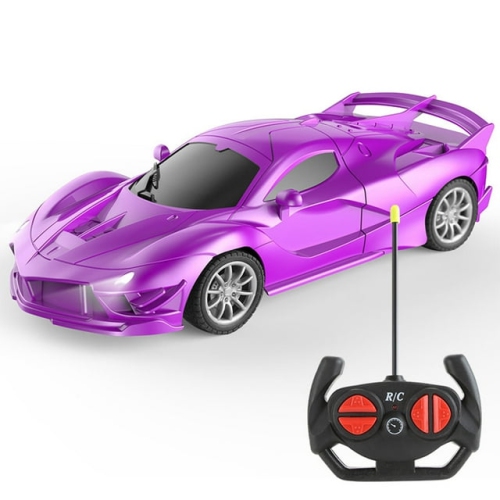 Remote Control Car Toys, Suitable for Boys Girls Racing Remote Control Car with Headlights, Children's Christmas Birthday Gifts