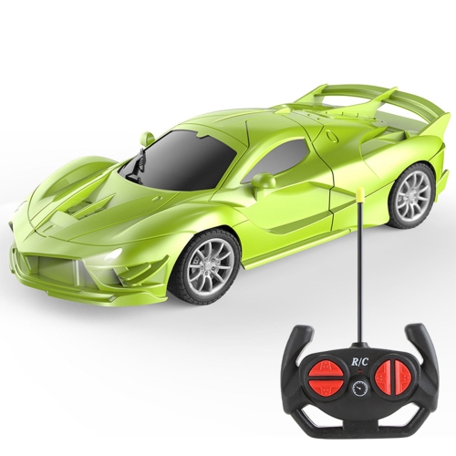 Jouets de voiture télécommandés, adaptés pour garçons filles voiture de course téléguidée avec phares, cadeaux d'anniversaire de Noël pour enfants