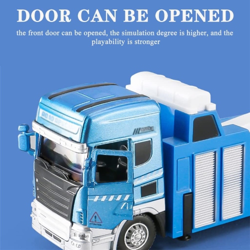 Chariot élévateur à ciseaux miniature pour enfants Véhicule d'ingénierie de levage de godet jouet de réparation de panne routière modèle avec lumière