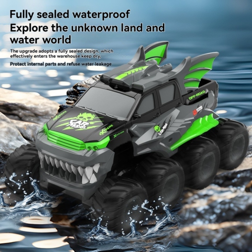 Wireless remote control car amphibious off-road vehicle children's electric toy climbing off-road remote control car suitable for children as