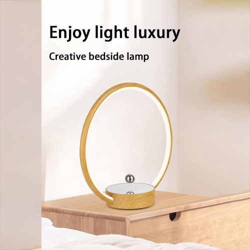 Suspended Moon Lamp - Magnetic Floating RGB Night Light, Touch Control, Bedroom/Office Rotating Decor, Unique Tech Gift