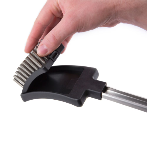 BROSSE POUR BARBECUE – BARON – RESSORTS HÉLICOÏDAUX INOX