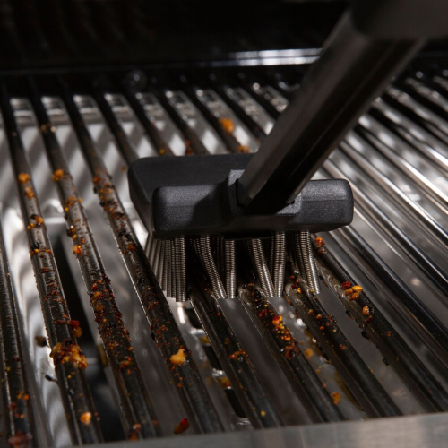 BROSSE POUR BARBECUE – BARON – RESSORTS HÉLICOÏDAUX INOX