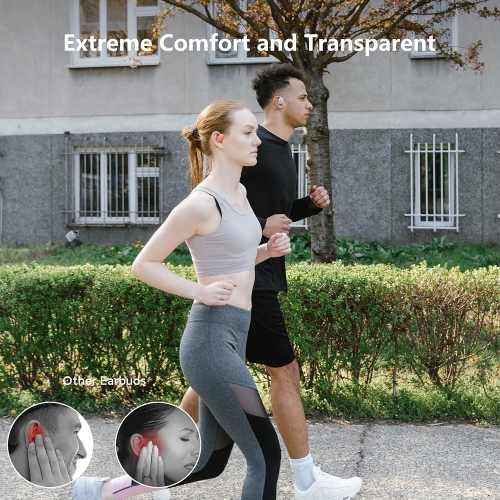 Oladance OWS 2 Wearable Stereo True Wireless Open Ear Headphones - Martian Orange