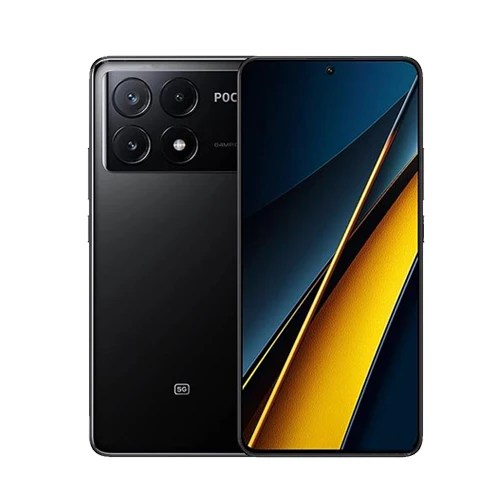 POCO X6 Pro 5G ブラック 12GB RAM 512GB ROM Xiaomi Poco X6 Pro 5G Dual SIM, 12GB/512GB - Black - Open