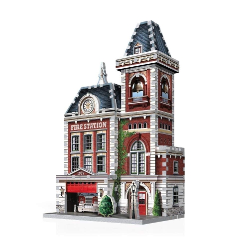WREBBIT3D  Puzzle 3D Urbania Fire Station Puzzle 285 PC