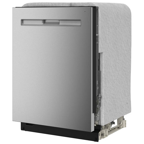 Lave-vaisselle encastrable 24 po 47 dB avec cuve en inox et troisième panier de Maytag - Inox résistant à la rouille