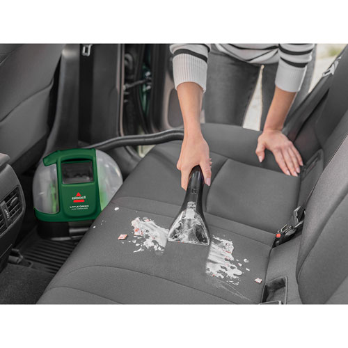 Petit nettoyeur portatif sans fil pour tapis et tissus Little Green de Bissell - Pin