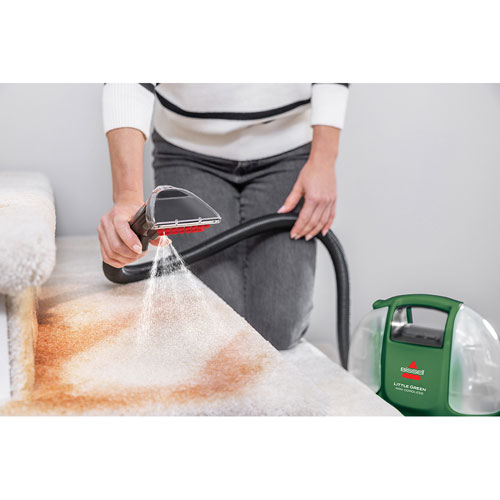 Petit nettoyeur portatif sans fil pour tapis et tissus Little Green de Bissell - Pin