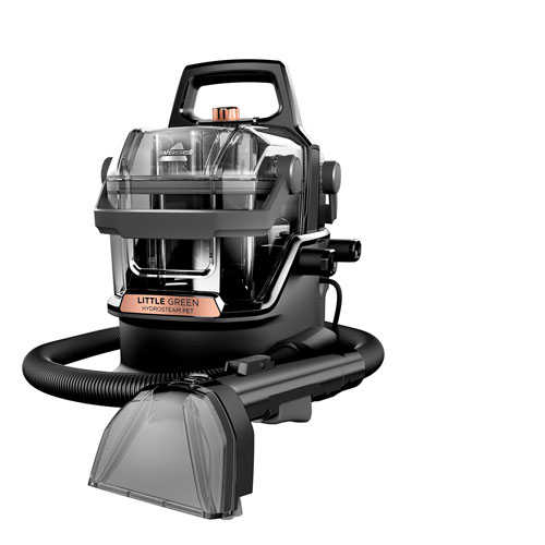 Nettoyeur en profondeur portatif HydroSteam Pet de Bissell - Noir/Cuivré