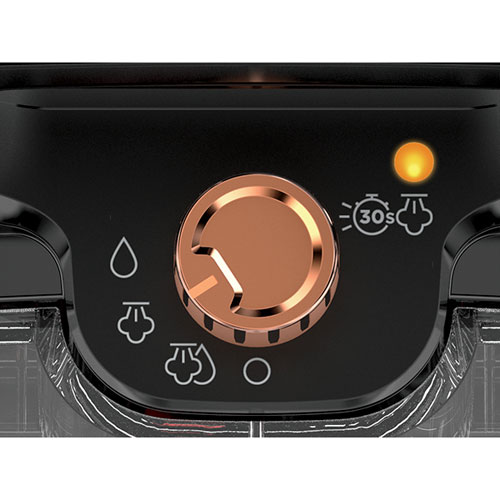 Nettoyeur en profondeur portatif HydroSteam Pet de Bissell - Noir/Cuivré