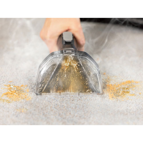 Nettoyeur en profondeur portatif HydroSteam Pet de Bissell - Noir/Cuivré