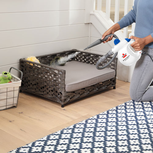 Nettoyeur à vapeur portatif Steam Shot OmniReach de Bissell - Blanc