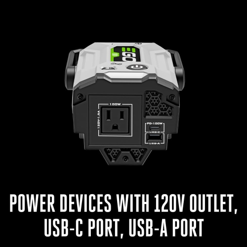 EGO PAD1800 Power+ Nexus Escape 180W Power Inverter - Tool Only