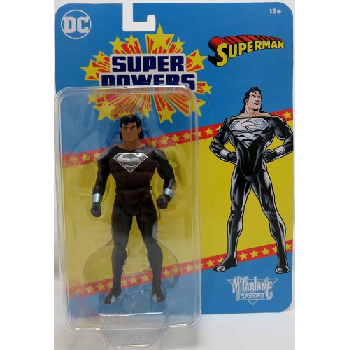 DC Super Powers 4 Inch Action Figure Wave 10 - Black Suit Superman