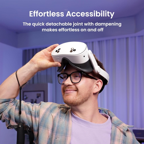 KIWI design K4 Comfort Head Strap Accessories for Meta/Oculus Quest 3/3S, Non-Battery Lightweight Head Strap