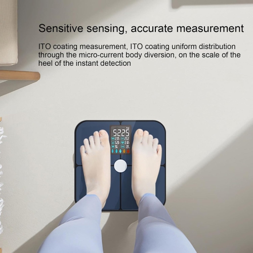 Advanced Smart Scale Home Smart Scale – 400 lbs range, 13 health indicators, VA color display, fitness tracking