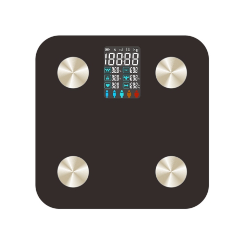 GREEN SCENIC  Advanced Health Monitoring Scale Home Smart Scale – HD Color Screen, Up to 180 Kg, Body Fat And Obesity Analyzer