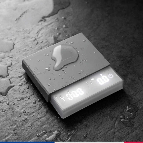 Smart coffee scale with timer - 0.1g accuracy, three brewing modes, Type-C interface, hand-poured coffee electronic scale, a must-have for baristas