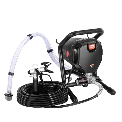 VEVOR 750W 3000PSI High Efficiency Electric Stand Airless Sprayer, Fine And Even Painting Effect, Handheld Paint Sprayers for Home Interior and