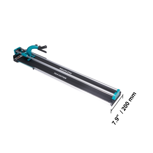 VEVOR 48 inch Manual Tile Cutter, Porcelain Ceramic Tile Cutter with Tungsten Carbide Cutting Wheel, Infrared Positioning, Anti-Skid Feet, Double