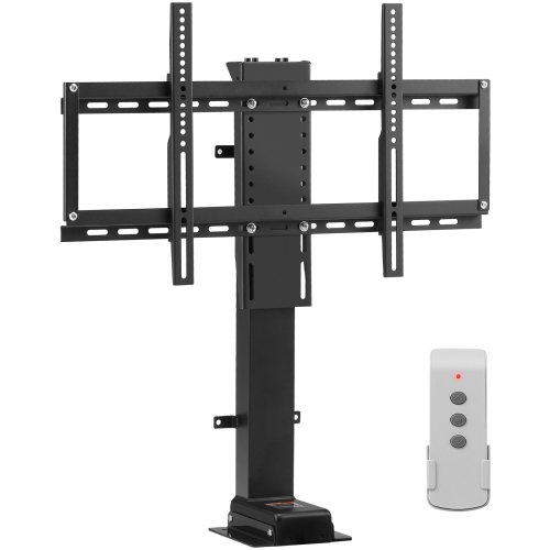 VEVOR 39.4 Inches Swivel Motorized TV Lift Stroke Length Motorized TV Mount Fit for 32-70 Inch TV Lift Height Adjustable 22.8-62 Inch,Load Capacity